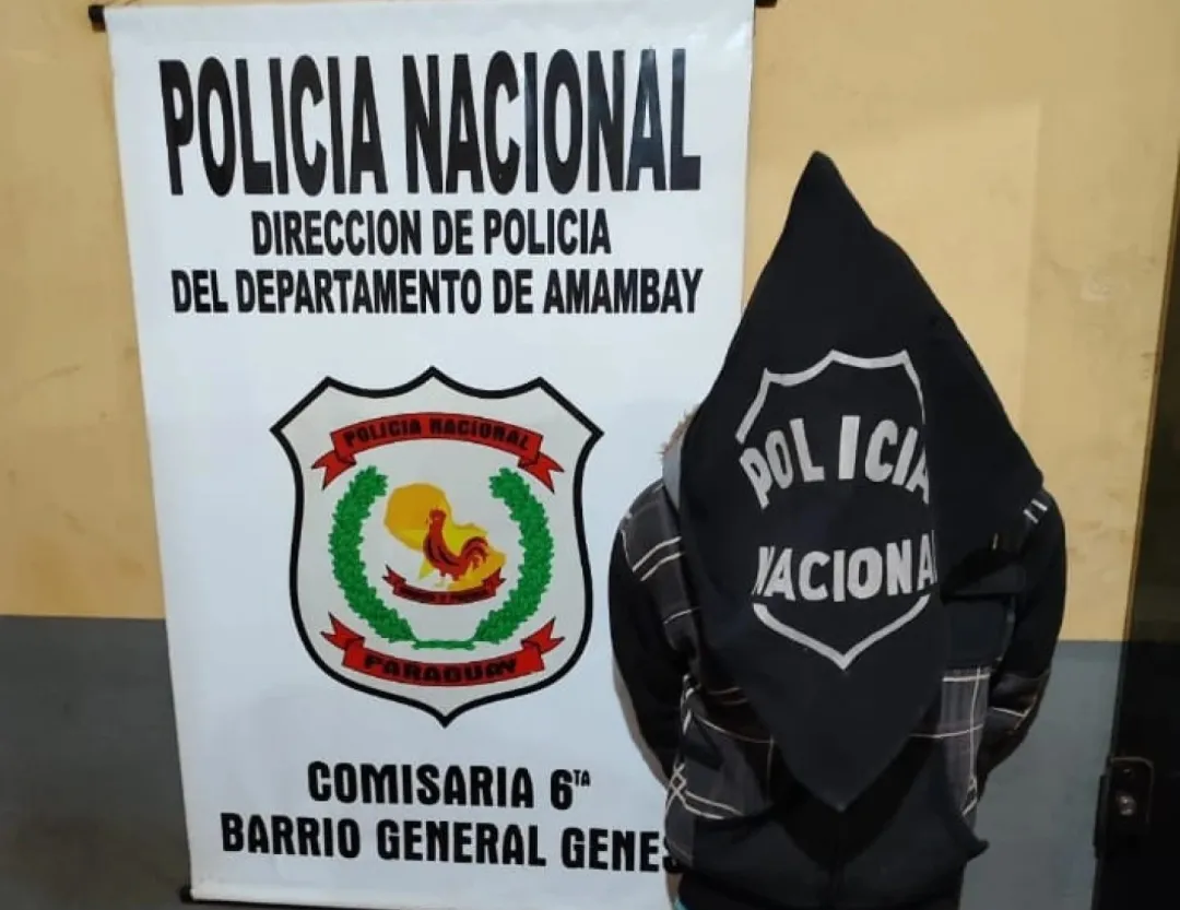 Detienen a albañil por presunta violencia intrafamiliar en Pedro Juan Caballero