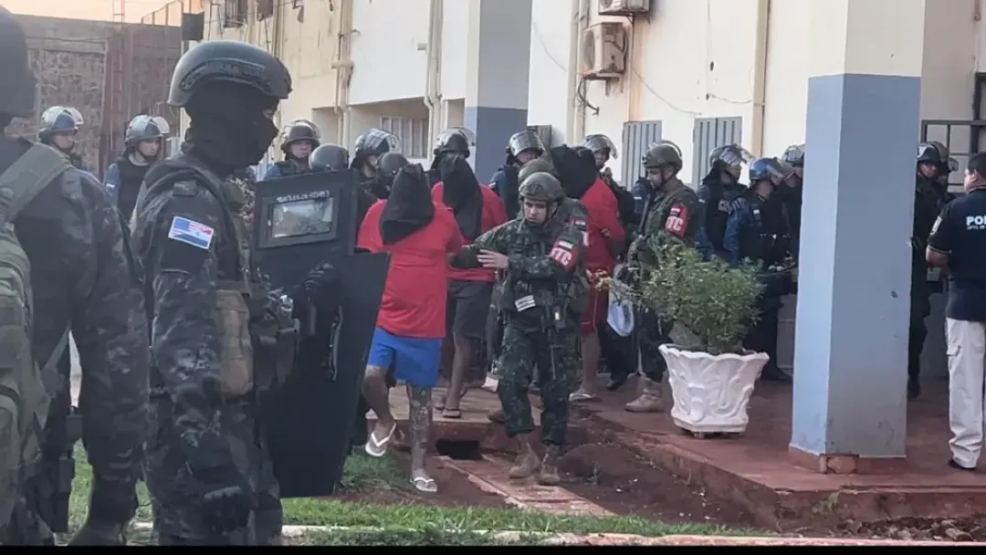 Trasladan a internos de alta peligrosidad de PJC a Minga Guazú
