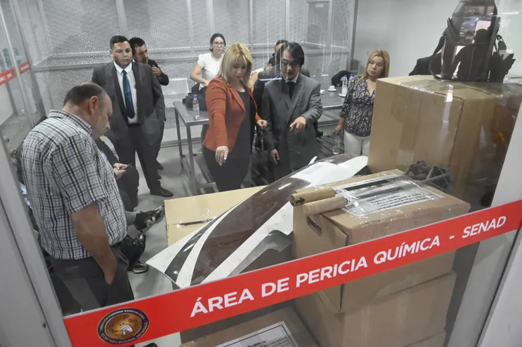 A Ultranza: además de cajas fuertes en el Grupo Tapyracuai, también abrieron una en la Senad