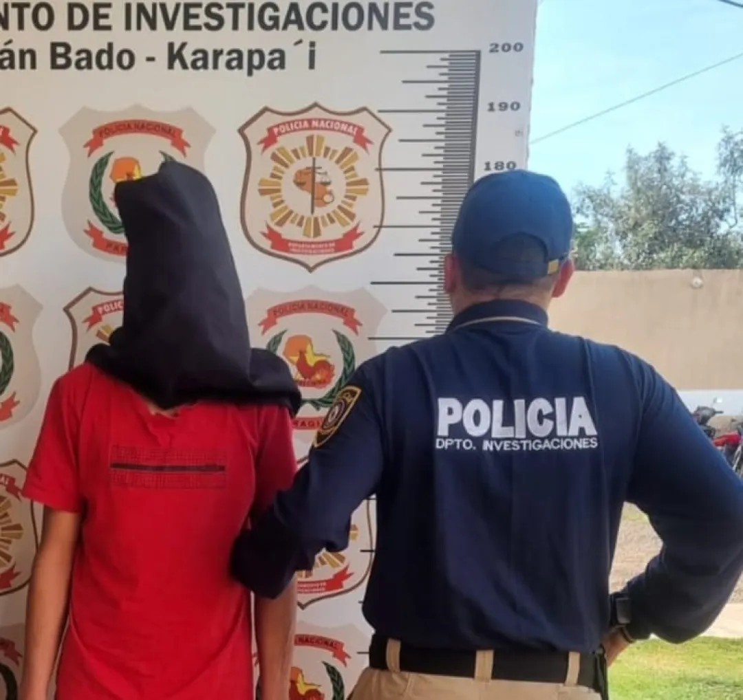 Detienen a joven en Capitán Bado por supuesto hecho de hurto