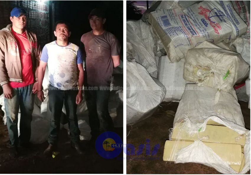 Incautan más de una tonelada de marihuana en zona de Yby Yau