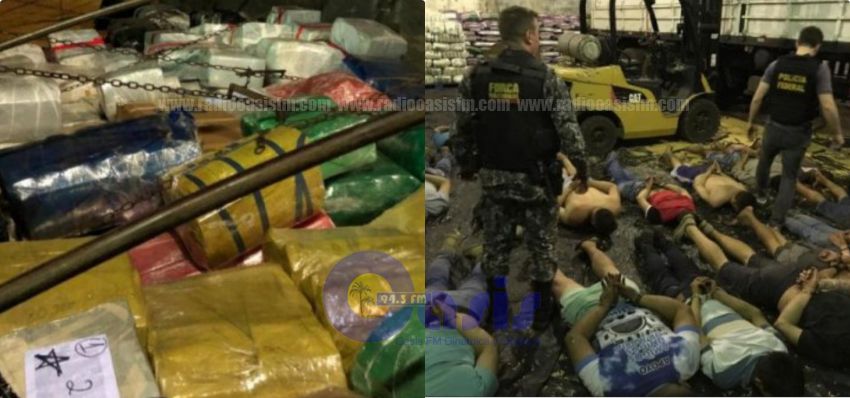 Ocho paraguayos figuran entre los detenidos con 7 toneladas de marihuana en Ponta PorÍ£