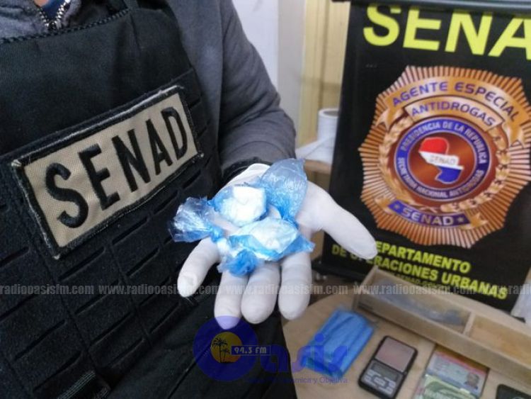 Cae adolescente que distribuía cocaína en Lambaré