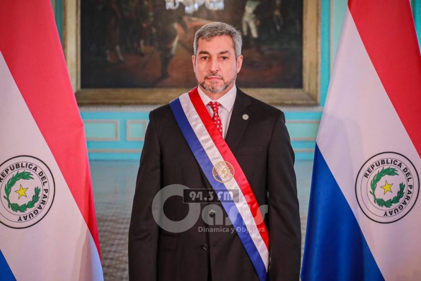 Mario Abdo se despachó contra Cartes en su informe de gestión ante el Congreso