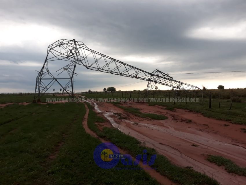 Más de 40.000 familias quedaron sin electricidad en San Pedro