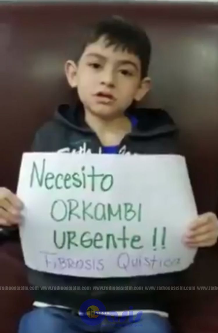 Niño con fibrosis quística pide ayuda a Marito para comprar medicamento