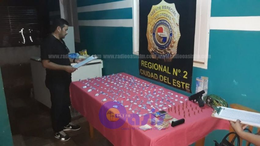 Bodega, anexo venta de cocaína
