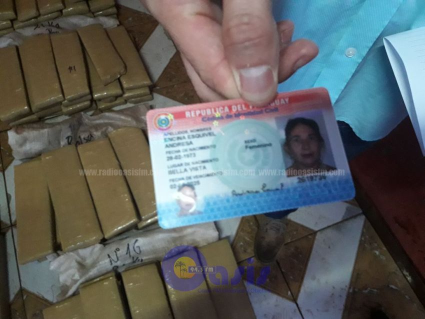 Buscan a mujer involucrada en cargamento de marihuana