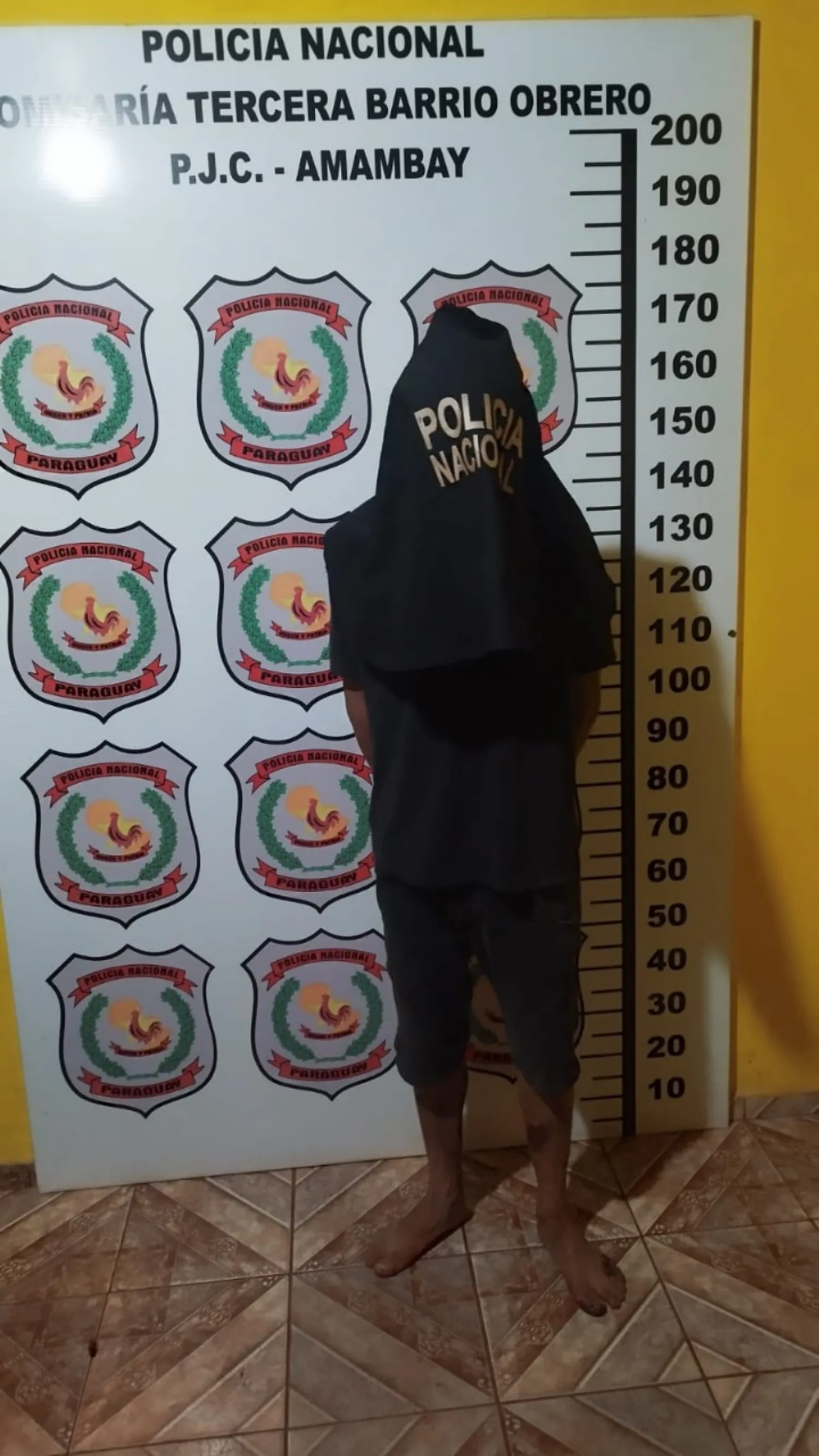 Aprehenden a un hombre por hurto y recuperan objetos en el barrio Obrero