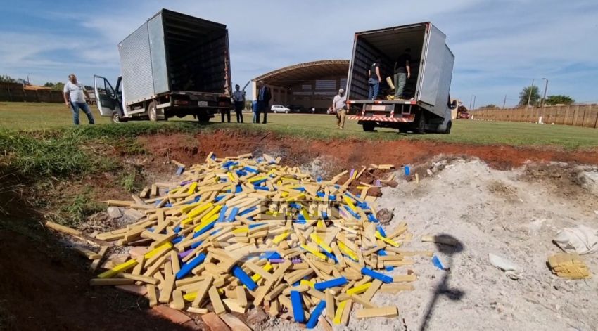 Incineran cargamento de más de 21 toneladas de marihuana 