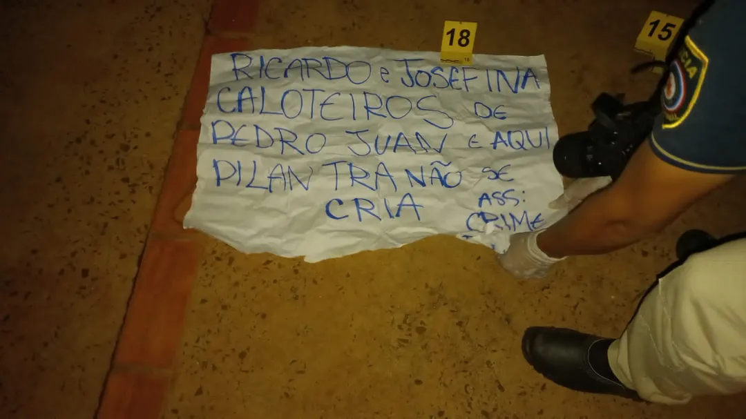 Disparos contra vivienda y nota de amenaza contra exgobernador de Amambay