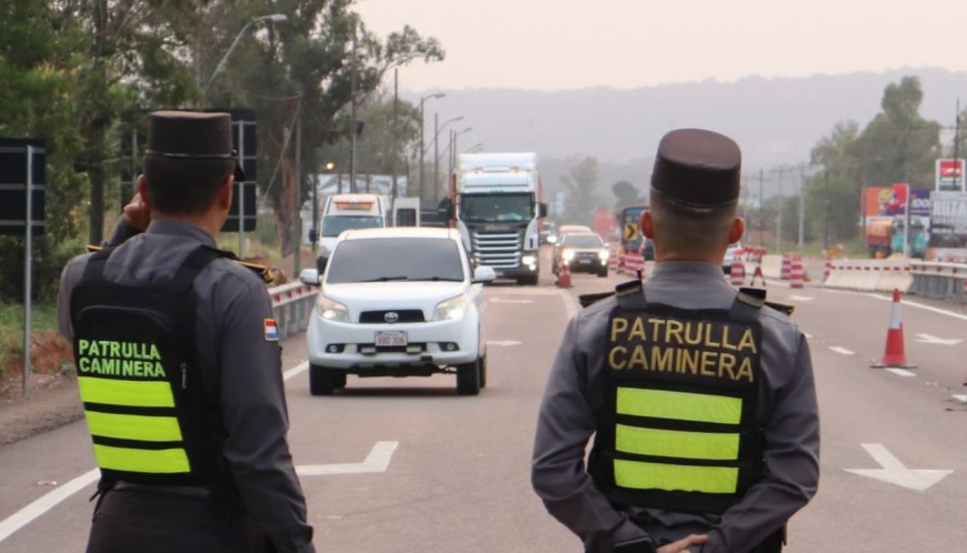 Caminera sancionó a más de 300 ebrios al volante en la última semana