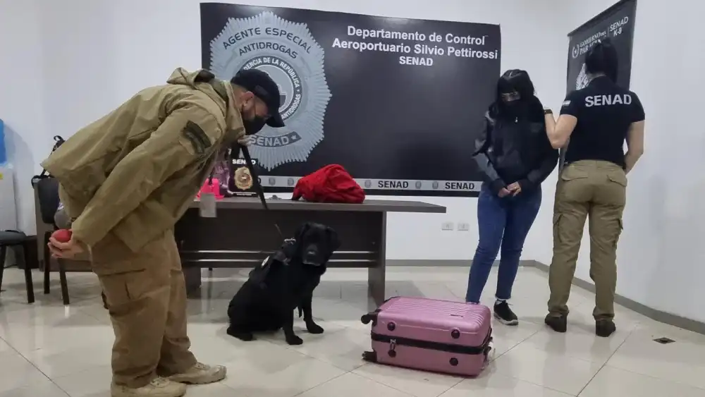 Joven de 18 años y un reclutador son detenidos por intentar enviar cocaína a España