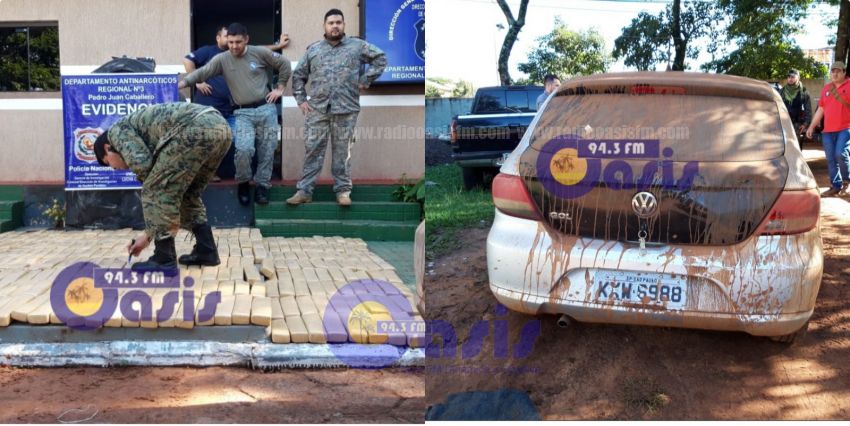 Incautan 290 kilos de Marihuana en la zona de Pedro Juan