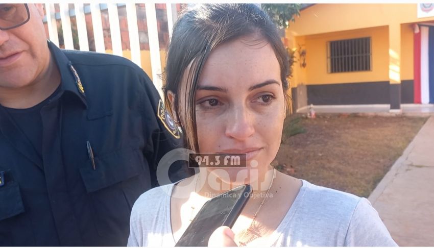 Mujer fue detenida por violencia doméstica contra su concubino y su hijo