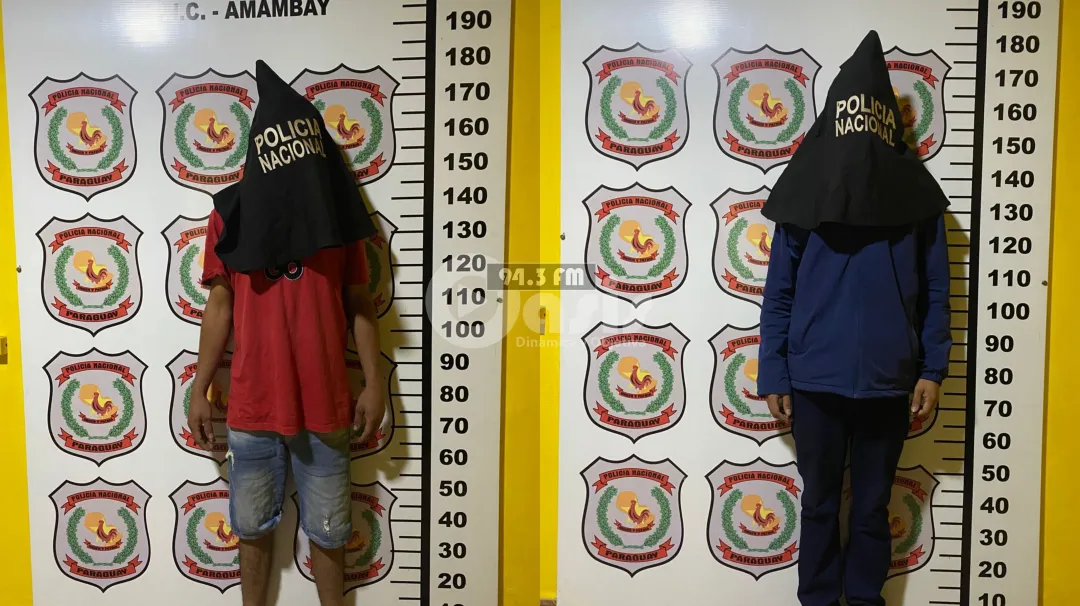 Por posesión de supuesta marihuana, dos adolescentes fueron aprehendidos