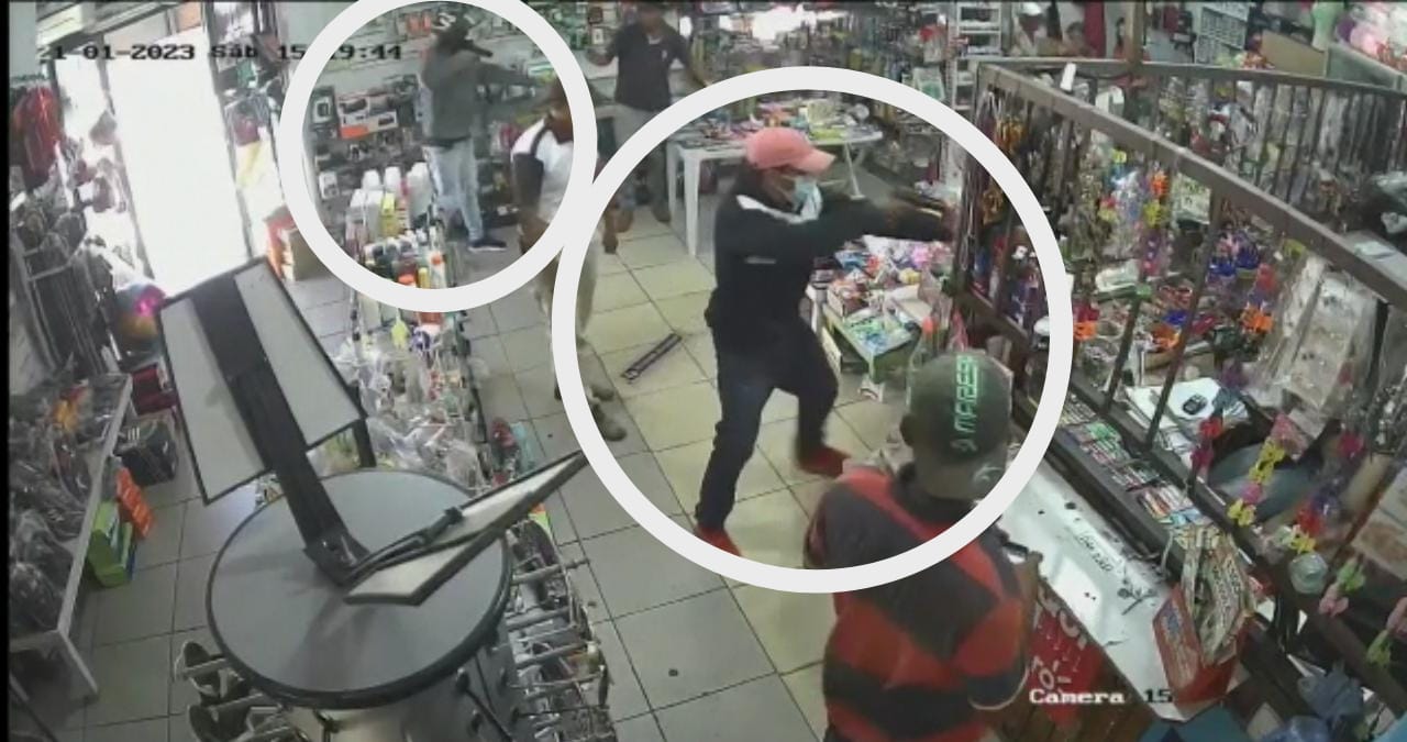 Local de ventas de giros y saldos nuevamente fue blanco de asaltantes