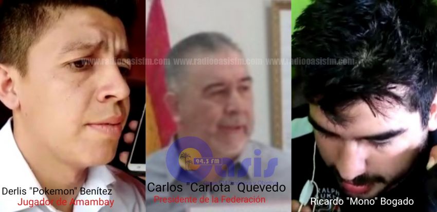 Jugadores de la selección de Amambay se retiran por prepotencia del presidente de la Federación