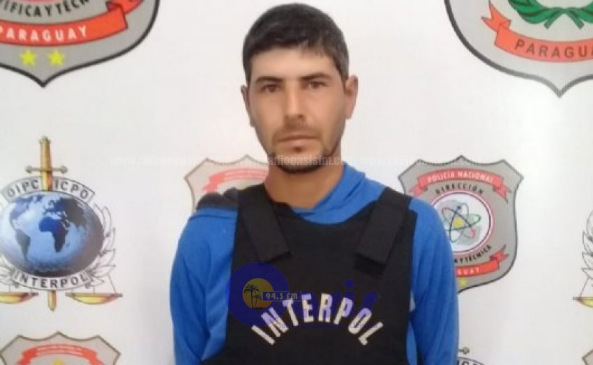 Detienen en Asunción a uno de los más buscados por Interpol