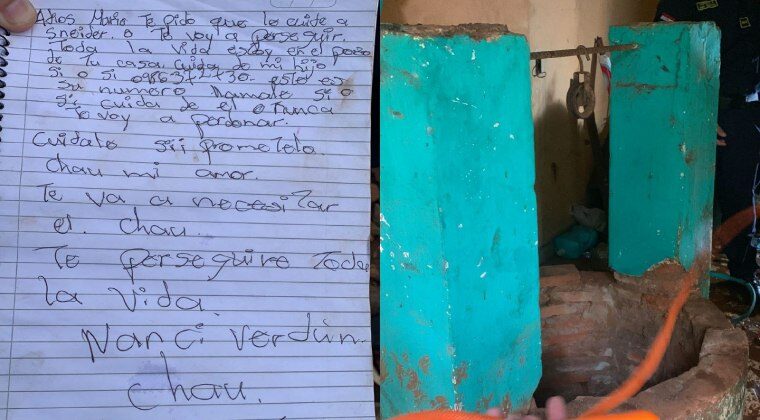 ¿Feminicidio o suicidio?: hallan el cuerpo de una mujer dentro de un pozo
