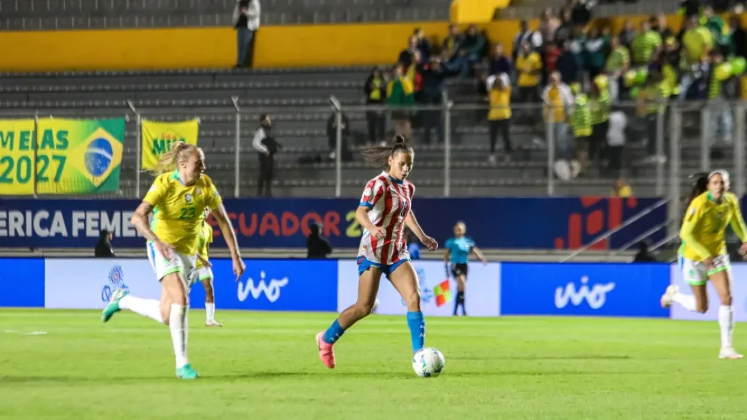 Paraguay pierde ante Brasil y queda fuera de la Copa América Femenina