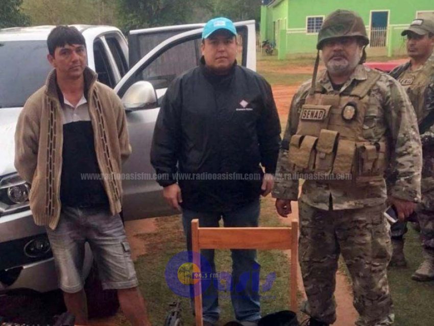 Barón Escurra escapa de procedimiento en Capitán Bado