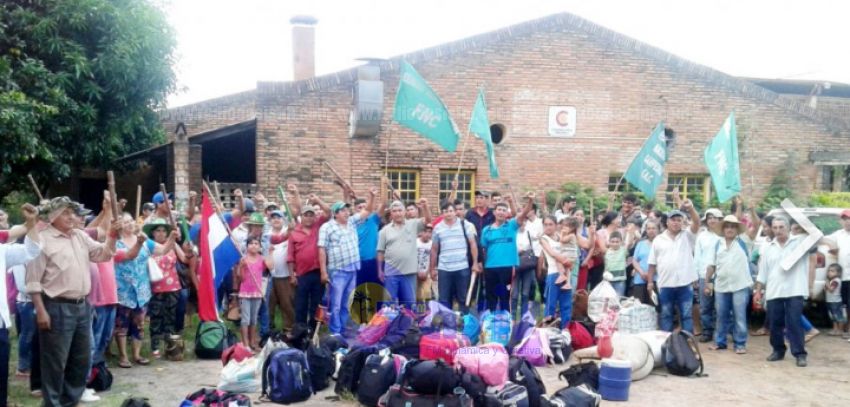 Marcha campesina se iniciará esta mañana