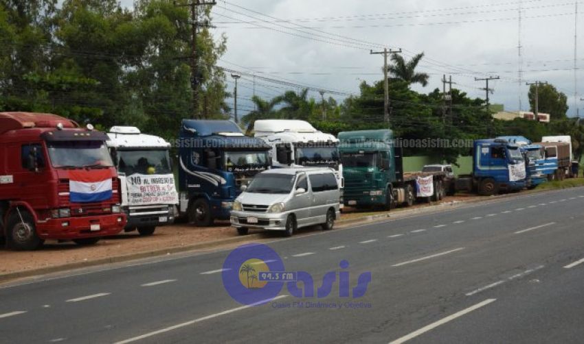 MOPC ratifica ingreso de bitrenes y camioneros sitiarán calles asuncenas