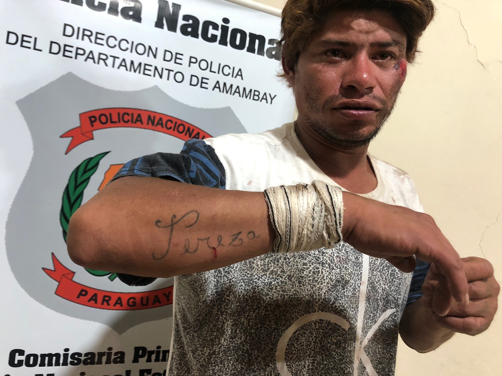 Brasilero con frondosos antecedentes fue detenido por la policía