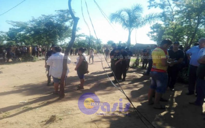 Confirman hallazgo de droga en una de las viviendas desalojadas de Limpio