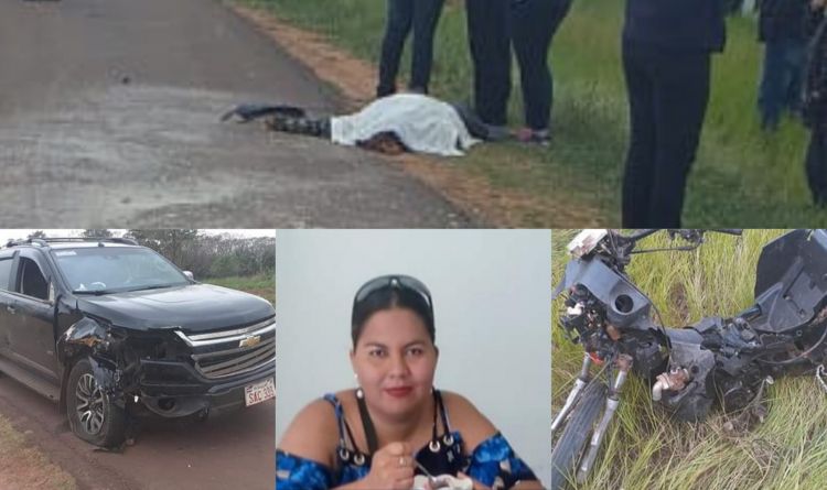 Docente falleció en accidente en  Yby Yaú