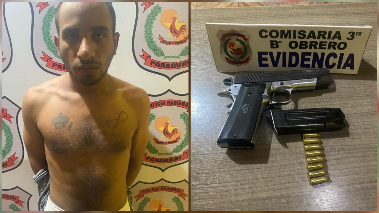 Un hombre que intentó matar a tiros a su hermana fue detenido