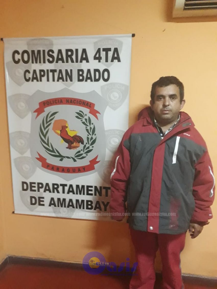 Detienen a depravado que supuestamente abusó de su hijastra en Capitán Bado