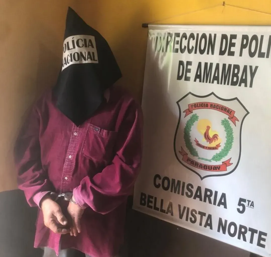 Hombre de 54 años es detenido por violencia familiar en Bella Vista Norte