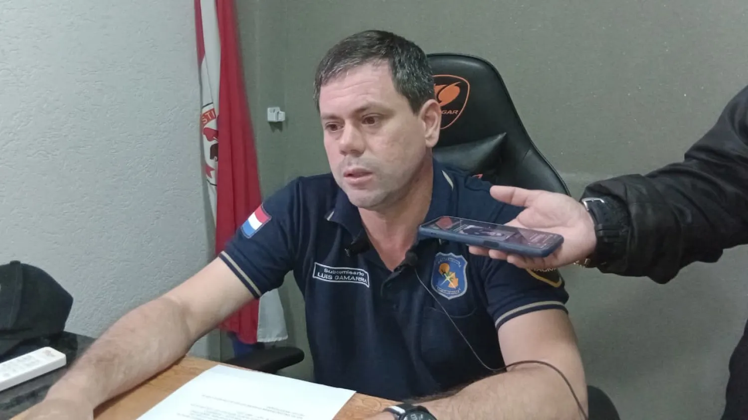 Departamento Antinarcóticos captura a dos hombres en el barrio Bernardino Caballero