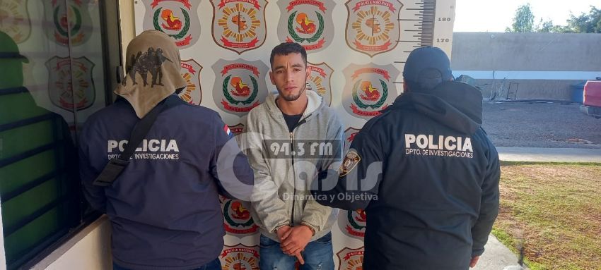 Detienen a supuesto asesino de Policía en Capitán Bado. 