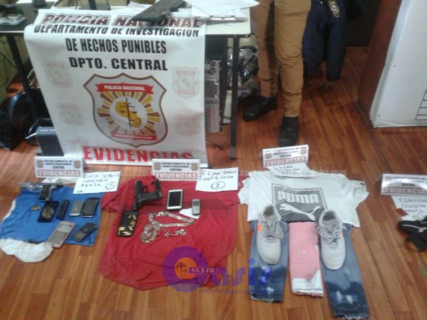 Caen miembros de una banda de asaltantes