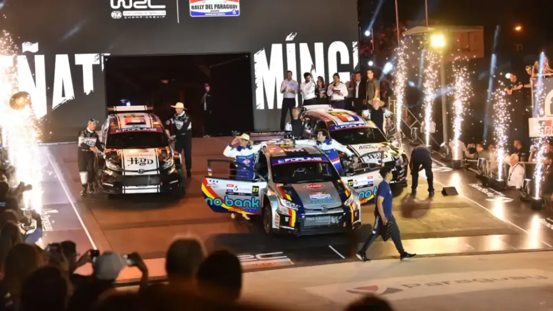 El WRC arrancó en Paraguay: fiesta y emoción en la apertura en Encarnación
