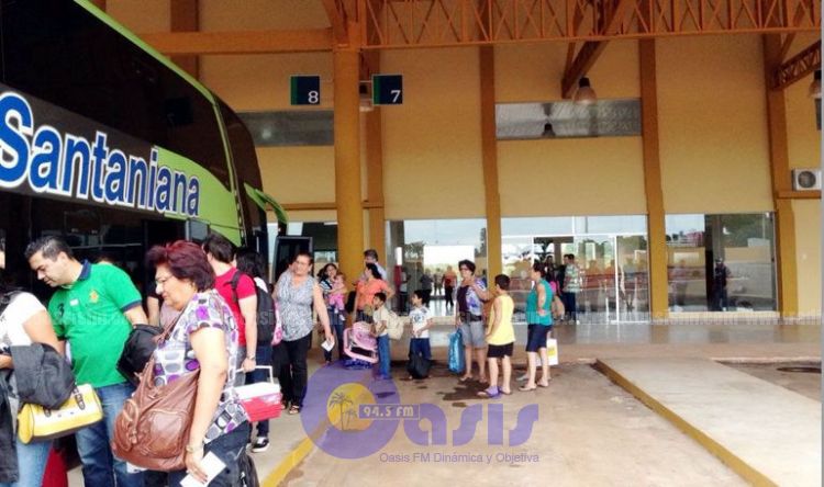 Desde el mediodía queda liberado el horario de buses por fiestas de fin de año