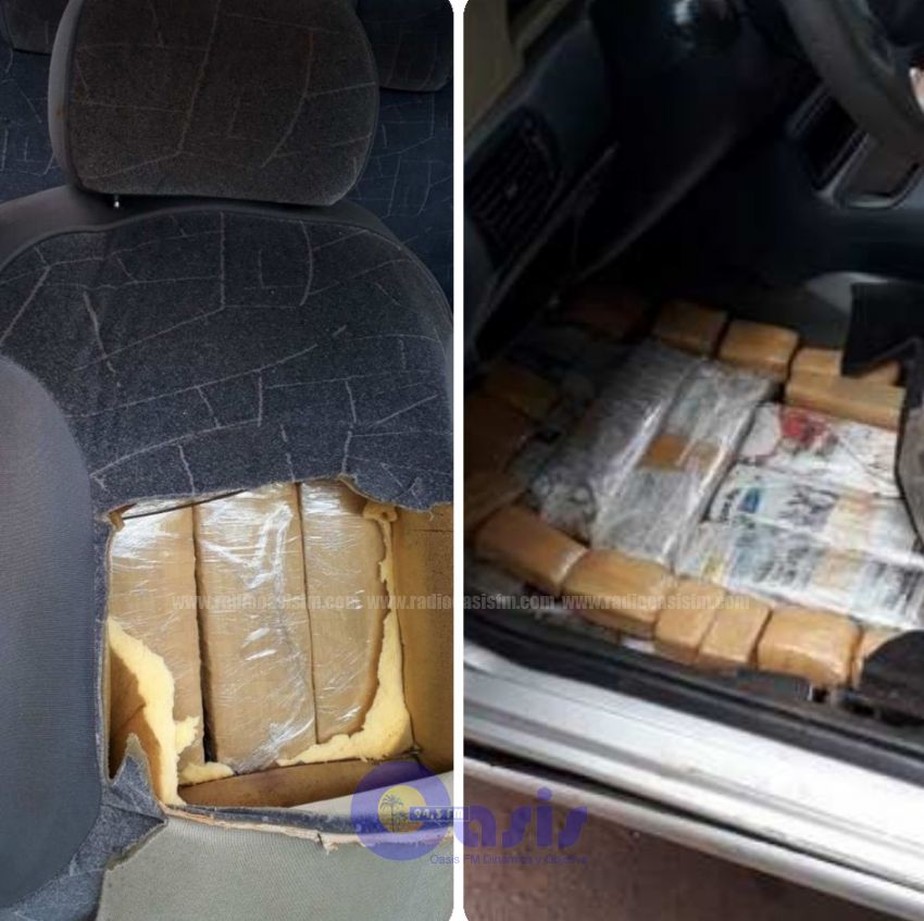Dos mujeres fueron presas con 250 kg de marihuana  el la frontera
