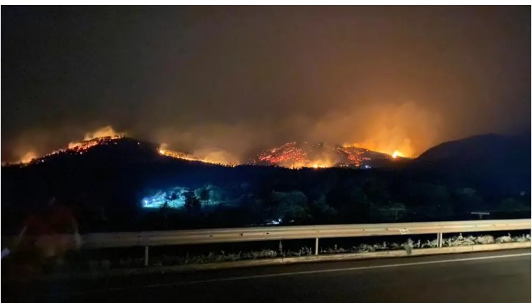 Incendio en establecimiento ganadero pone en riesgo al parque nacional Cerro Corá