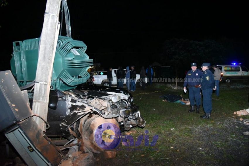 Murió aplastado por transformador