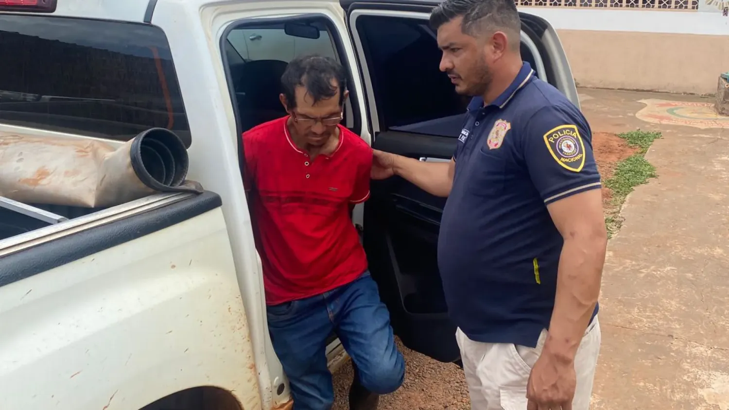 Detienen en Capitán Bado a presunto feminicida por muerte de mujer indígena en Yby Yaú