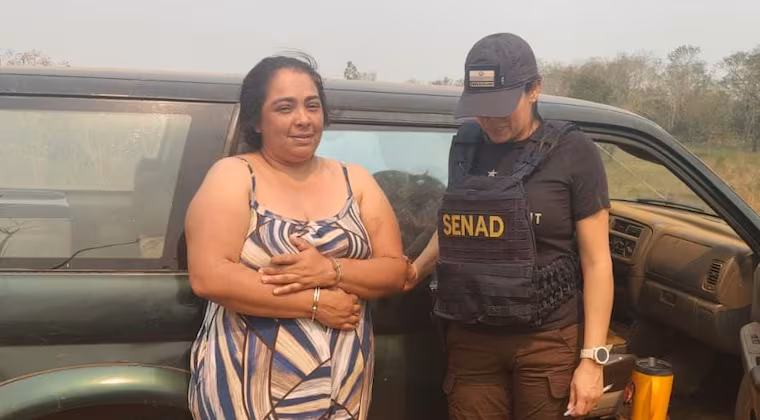 Detienen a Selva Hũ en Canindeyú, le atribuyen sicariatos y nexos con alias Macho
