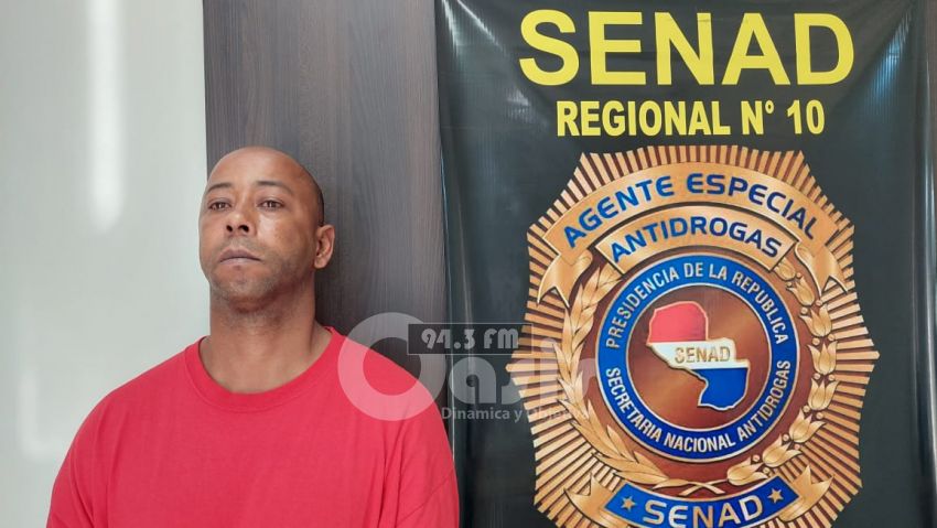 Detienen a brasileño durante operativo antidrogas en Bella Vista Norte