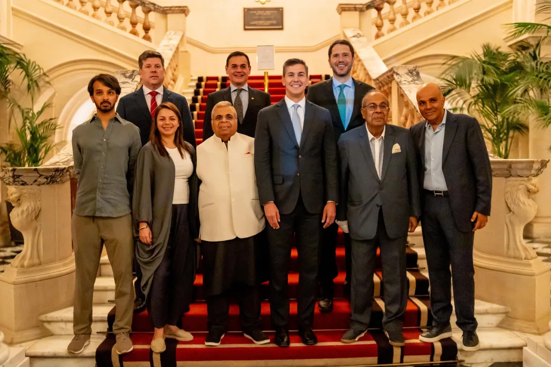 Peña presenta oportunidades de inversión en Paraguay al mayor grupo comercial de India y Reino Unido
