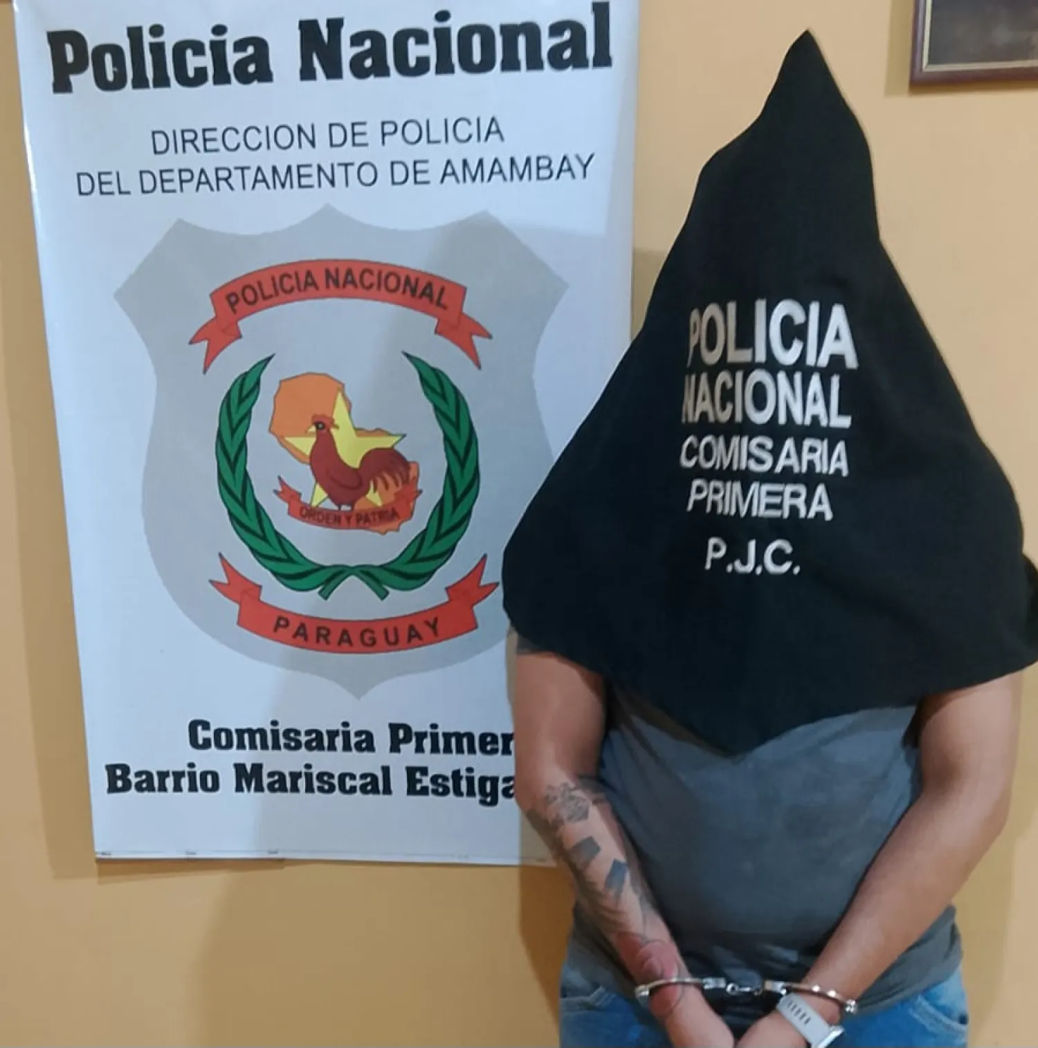 Brasileño fue aprehendido por violencia familiar y dio positivo al alcotest