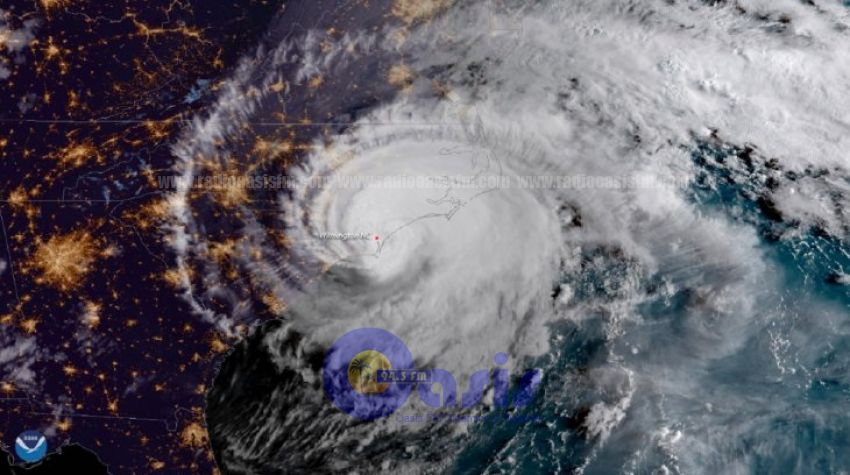 Florence toca tierra en EEUU como huracán de categoría 1