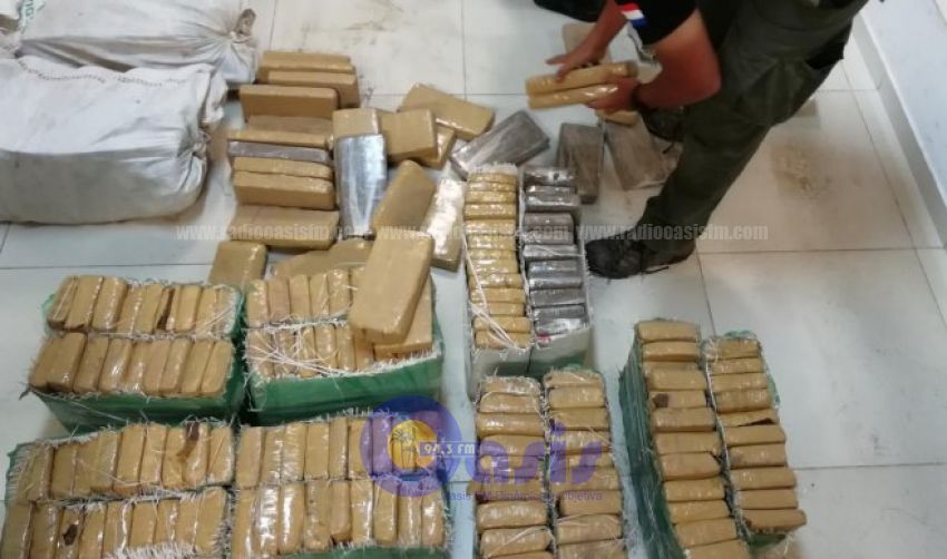 Caazapá: Incautaron 434 kilos de marihuana