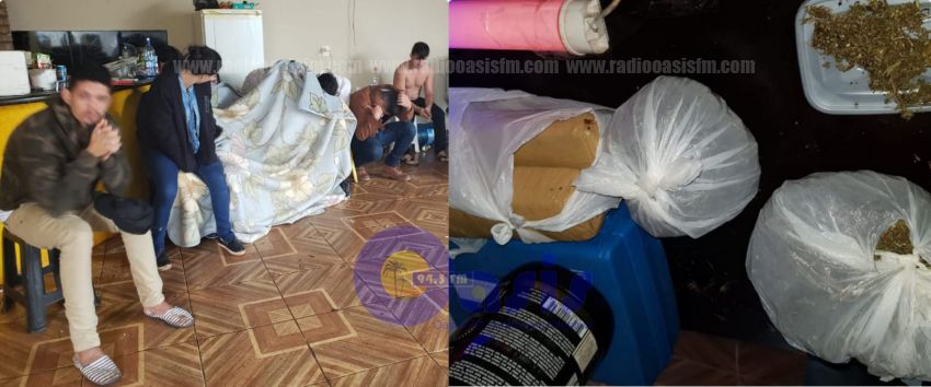 Encuentran droga  en fiesta de estudiantes de medicina en Pedro Juan